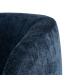 SILLÓN AZUL TEJIDO-METAL 73 X 82 X 70 CM