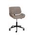 SILLA RUEDAS BEIGE-MARRÓN TEJIDO-MADERA 54 X 61 X 88 CM