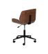 SILLA RUEDAS BEIGE-MARRÓN TEJIDO-MADERA 54 X 61 X 88 CM