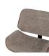 SILLA RUEDAS BEIGE-MARRÓN TEJIDO-MADERA 54 X 61 X 88 CM