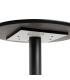 MESA ALTA GRAFITO/ANTRACITA METAL-MADERA 65 X 65 X 100 CM