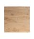 MESA ALTA NATURAL METAL-MADERA CONTRACT 68 X 68 X 100 CM