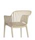SILLA APILABLE POLIPROPILENO EXTERIOR 55 X 61 X 80 CM