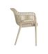 SILLA APILABLE POLIPROPILENO EXTERIOR 55 X 61 X 80 CM