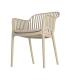 SILLA APILABLE POLIPROPILENO EXTERIOR 55 X 61 X 80 CM