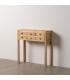 CONSOLA NATURAL MADERA MINDI ENTRADA 85 X 26 X 85 CM