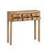 CONSOLA NATURAL MADERA MINDI ENTRADA 85 X 26 X 85 CM