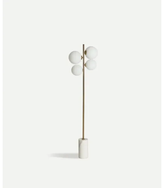 White marble floor lamp | Home and History