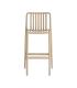 TABURETE BEIGE POLIPROPILENO EXTERIOR 52 X 50 X 101 CM