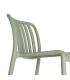 TABURETE VERDE POLIPROPILENO EXTERIOR 52 X 50 X 101 CM