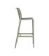 TABURETE VERDE POLIPROPILENO EXTERIOR 52 X 50 X 101 CM