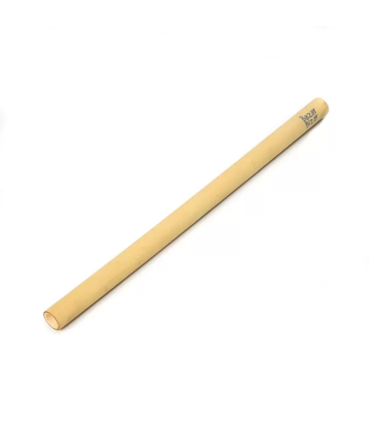 Os canudos de bambu - conjunto de 10 com escova de limpeza