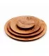 The Teak Root Round Plate - XS