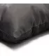 A capa de almofada de painel de couro - preto - 40x40