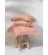 The Oh My Gee Cushion Cover - Salmon Pink - 30x50