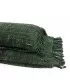 O Oh, minha capa de almofada gee - Forest Green- 35x100