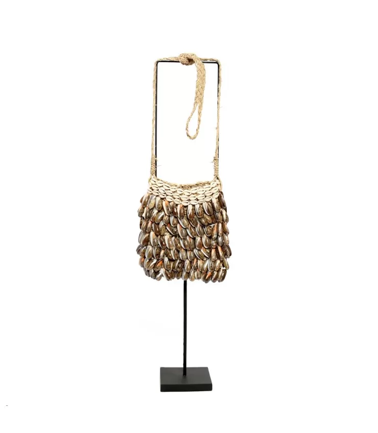 The Shell Purse on Stand