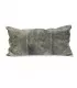 The Three Panel Suede Cushion Cover - Grey - 30x60