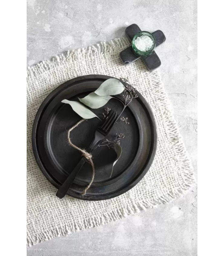The Marble Pan Coaster - Black