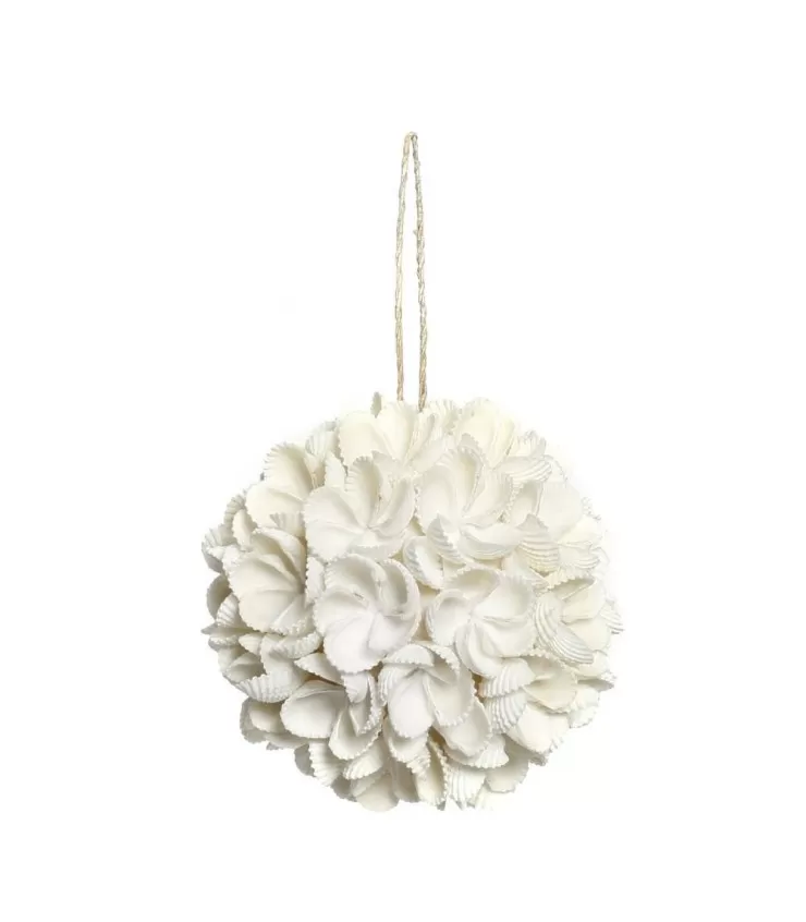 The Flower Shell Ball - White - M