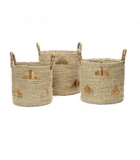 The Twiggy Graphic Baskets - Set of 3