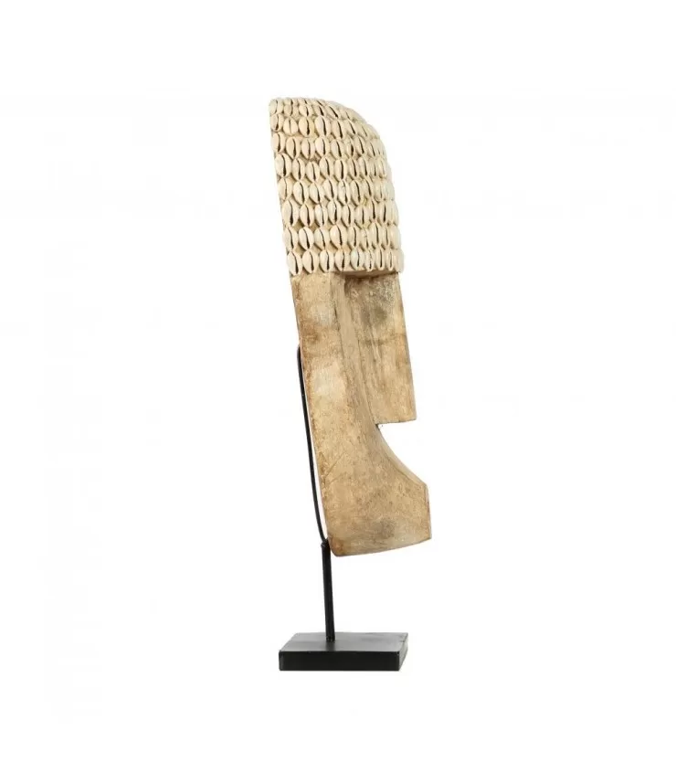 The Cowrie Mask on Stand - Large