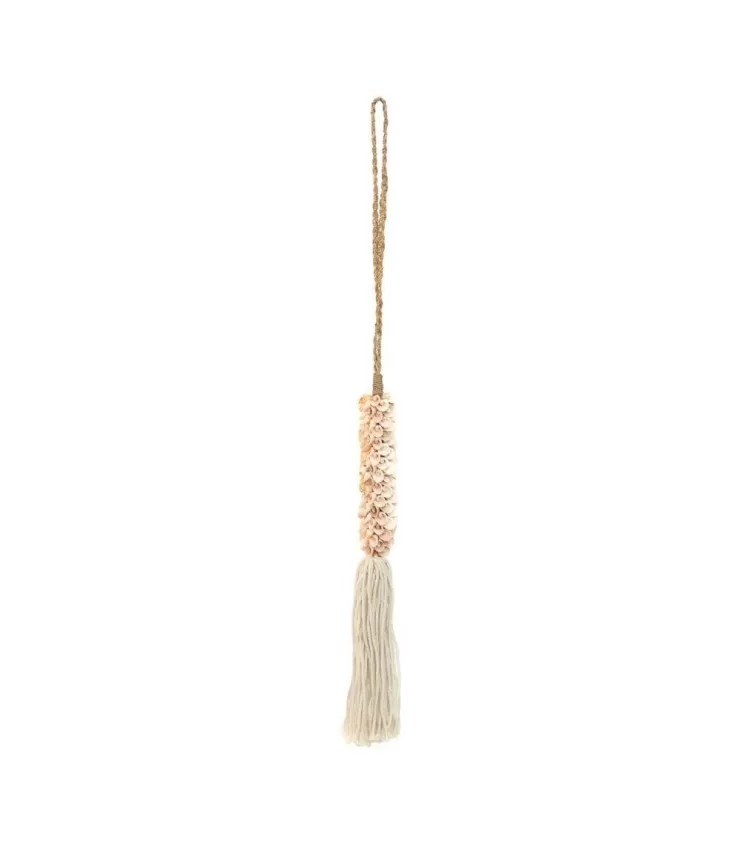 The Shell & Cotton Tassel - Pink
