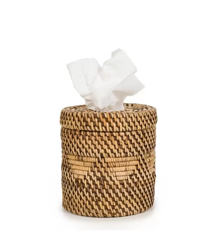 The Colonial Tissue Box - Natural Brown