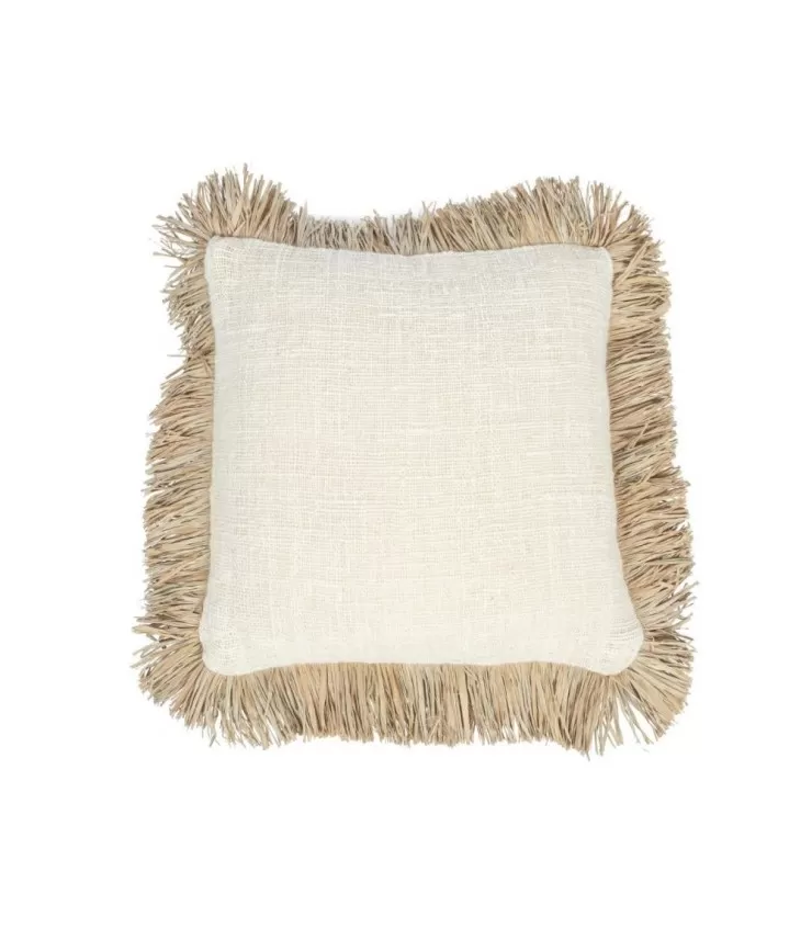 The Saint Tropez Cushion Cover - Natural White - 40x40