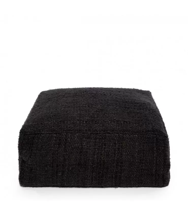 The Oh My Gee Pouffe - Black Navy