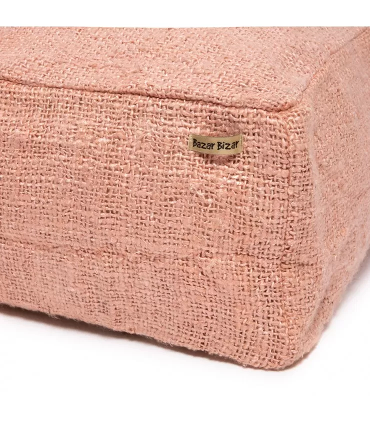 The Oh My Gee Pouffe - Salmon Pink