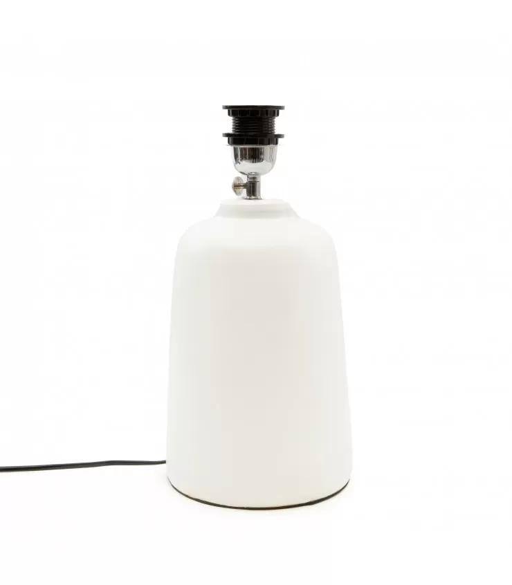 The Table Lamp Base - White