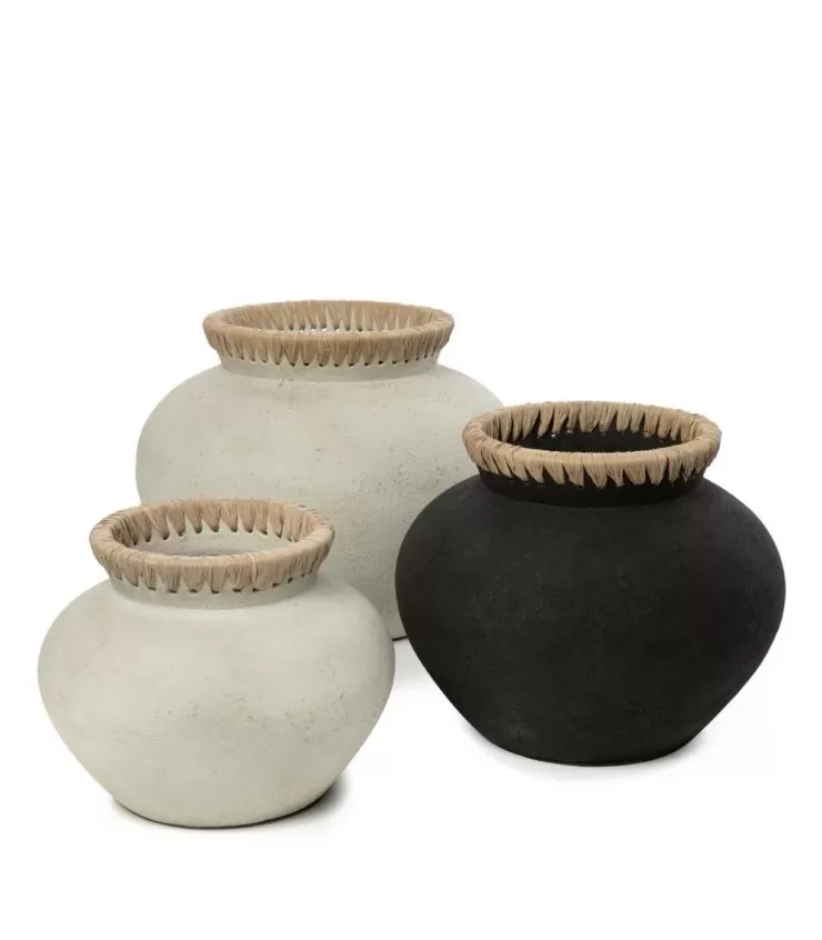 The Styly Vase - Black Natural - M