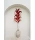 The Stunning Leaf - Vibrant Red - Set of 6
