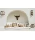 The Jalal Wall Applique - Natural - M