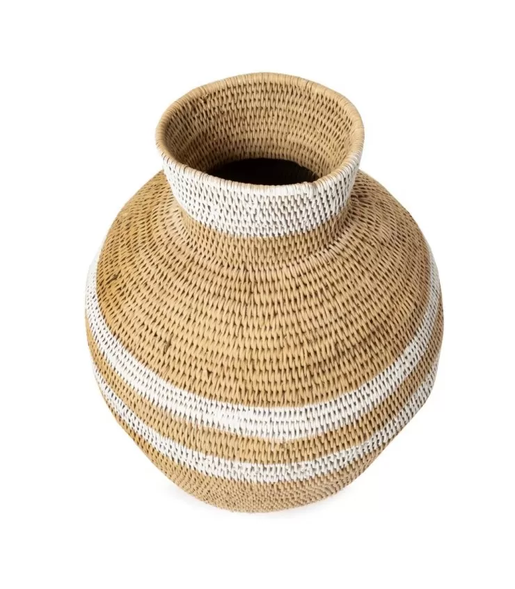 The Buhera Basket - Natural White - 80
