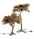 The Palm Tree Floor Lamp - Natural Gold - XL