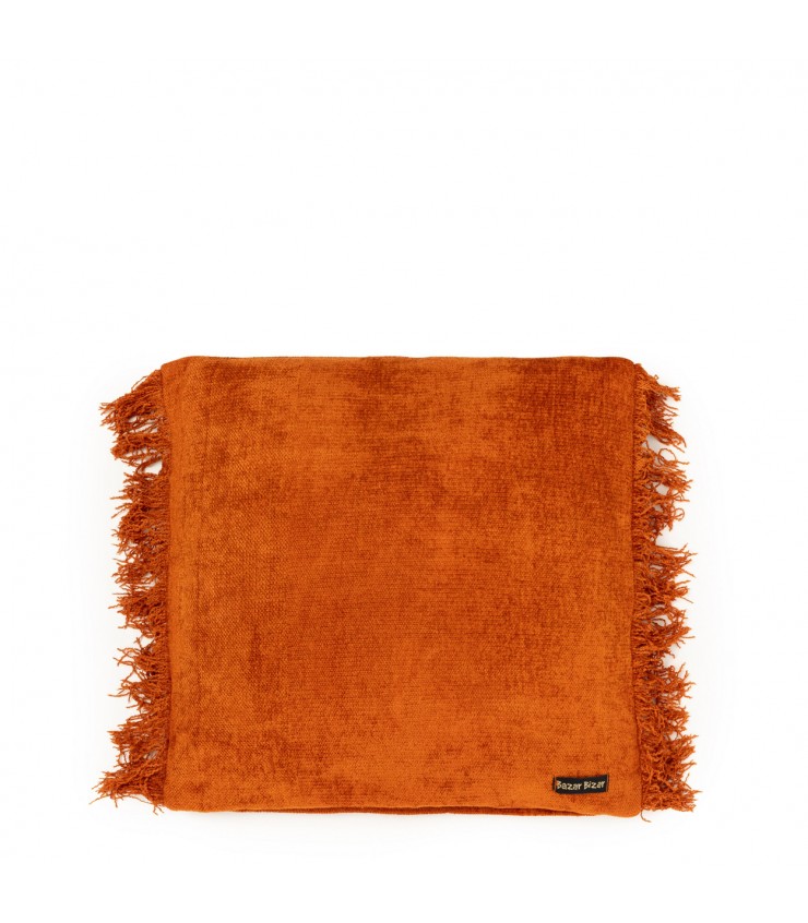 The Oh My Gee Cushion Cover - Rust Velvet - 40x40