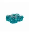 The Oh My Gee Candle Holder - Aqua - S - Set of 4