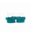 The Oh My Gee Candle Holder - Aqua - L - Set of 2