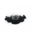 The Oh My Gee Candle Holder - Black Velvet - S - Set of 4