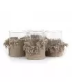 The Oh My Gee Candle Holder - Concrete Velvet - M - Set of 4