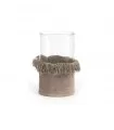 The Oh My Gee Candle Holder - Concrete Velvet - XXL