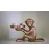 El Portavelas Monkey 2 - Latón