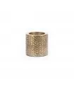 The Croco Candle Holder - Brass - M