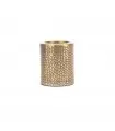 The Croco Candle Holder - Brass - L