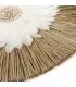 The Alang Feather Juju - Natural White