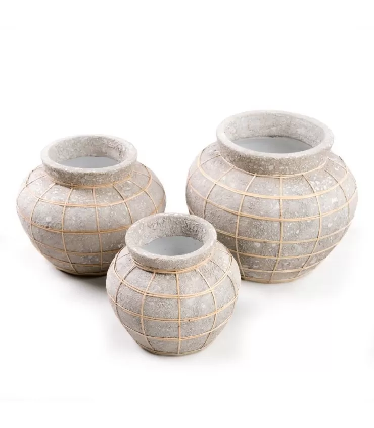 The Belly Vase - Concrete Natural - M