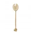The Palm Tree Salad Fork - Gold