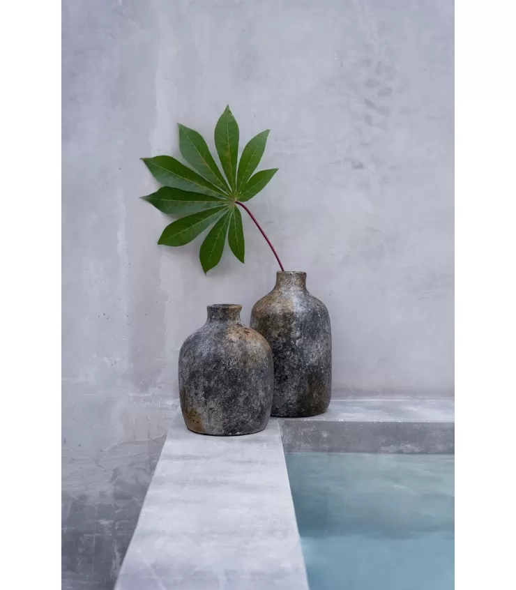 The Classy Vase - Antique Grey - S